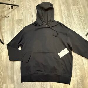 Cory Vines Mens Black Cotton Series Pullover Hoodie Size S P